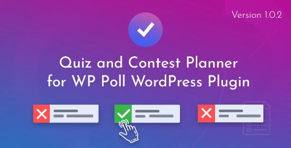 Quiz and Contest Planner for WP Poll